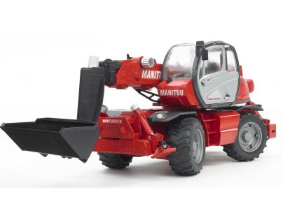 Bruder 2129 Teleskopicky nakladač Manitou MRT 2150 - Poškodený obal