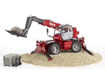 Bruder 2129 Teleskopicky nakladač Manitou MRT 2150