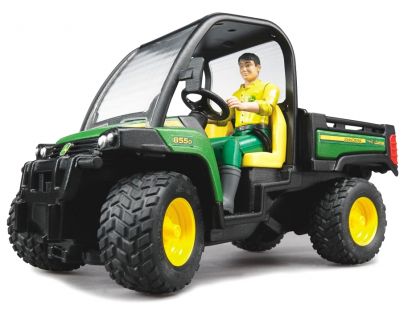 Bruder 2490 John Deere Gator XUV 855D s vodičom