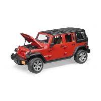 Bruder 2525 Jeep Wrangler Unlimited Rubicon červený 2