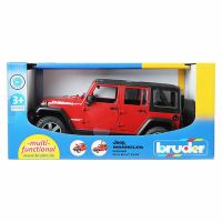 Bruder 2525 Jeep Wrangler Unlimited Rubicon červený 5