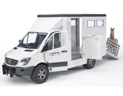 Bruder 02533 Mercedes Benz Sprinter prepravník s koňom