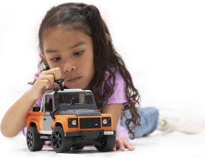 Bruder 02591 Land Rover Pick Up červený