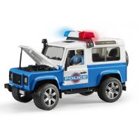Bruder 02595 Policejní Land Rover s figurkou 3