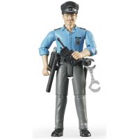 Bruder 02595 Policejní Land Rover s figurkou 4