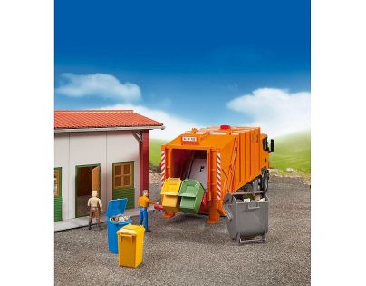Bruder 02607 Náhradný kontajner a popolnice