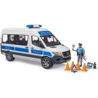 Bruder 02683 Mercedes-Benz Sprinter Policajný s húkačkou