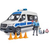 Bruder 02683 Mercedes-Benz Sprinter Policajný s húkačkou 2