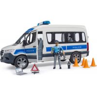 Bruder 02683 Mercedes-Benz Sprinter Policajný s húkačkou 3