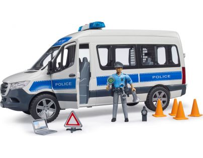 Bruder 02683 Mercedes-Benz Sprinter Policajný s húkačkou