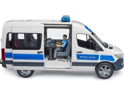 Bruder 02683 Mercedes-Benz Sprinter Policajný s húkačkou