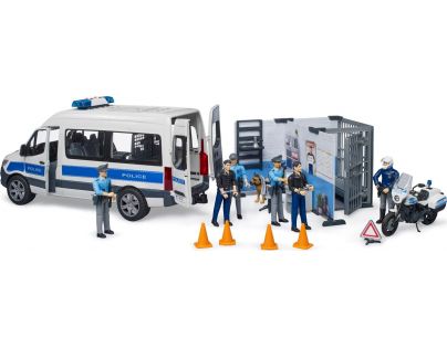 Bruder 02683 Mercedes-Benz Sprinter Policajný s húkačkou