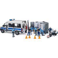 Bruder 02683 Mercedes-Benz Sprinter Policajný s húkačkou 5