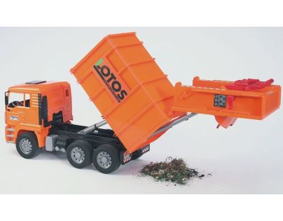 Bruder 02762 Man Polelářský vůz oranžový