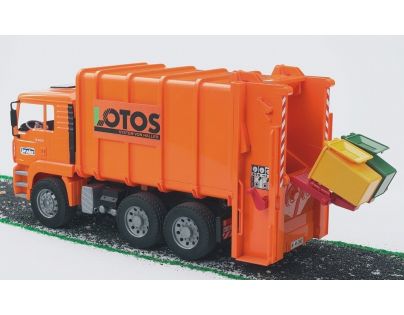 Bruder 02762 Man Polelářský vůz oranžový