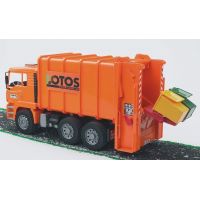 Bruder 02762 Man Polelářský vůz oranžový 2