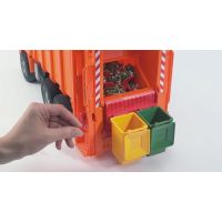 Bruder 02762 Man Polelářský vůz oranžový 3