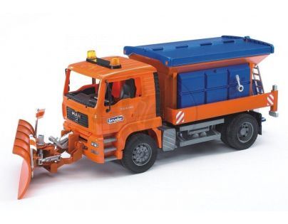 BRUDER 02767 - BRUDER MAN sypač s radlicí