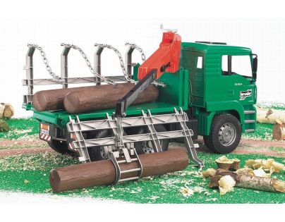 Bruder 02769 MAN Auto dopravník dreva