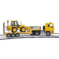 Bruder 02776 Nákladní auto MAN návěs + traktor JCB- Poškozený obal 4