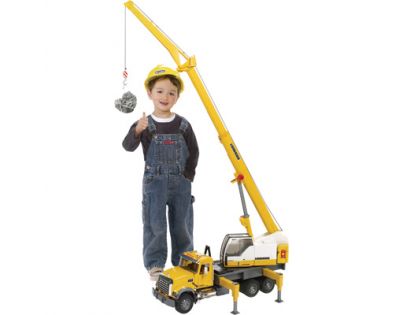 Bruder 02818 Nákladné auto Mack Žeriav Liebherr