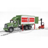 Bruder 02820 Nákladní auto Mack Granit kontejner a vozík 3