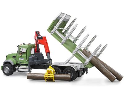 Bruder 02824 Auto Mack Granit Prepravník dreva