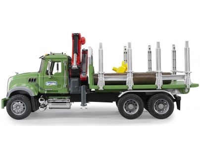 Bruder 02824 Auto Mack Granit Prepravník dreva