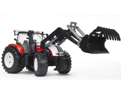 Bruder 03091 Traktor Steyr CVT 6230 s čelním nakladačem