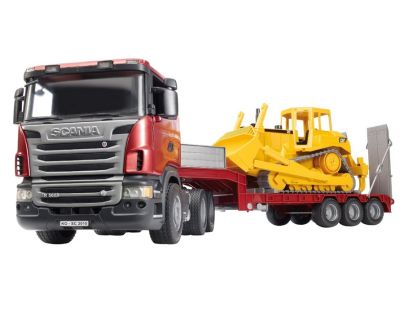 Bruder 3555 Scania ťahač s buldozérom - Poškodený obal