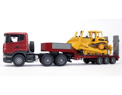 Bruder 3555 Scania ťahač s buldozérom - Poškodený obal