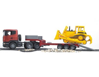 Bruder 3555 Scania ťahač s buldozérom - Poškodený obal