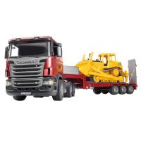 Bruder 3555 Scania ťahač s buldozérom