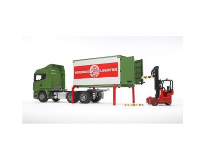 Bruder 03580 Scania kontejner s vozíkem
