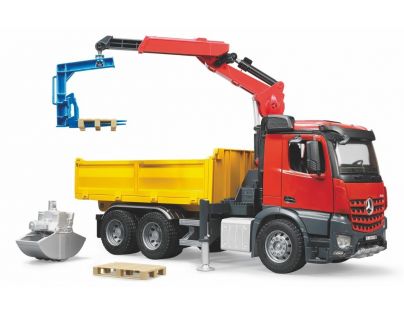 Bruder 3651 Mercedes Benz Arocs s hydraulickým ramenem 1:16