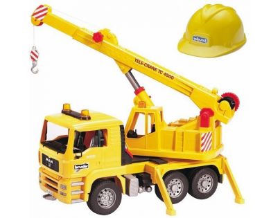 Bruder 1973 Autožeriav Man Tga s helmou