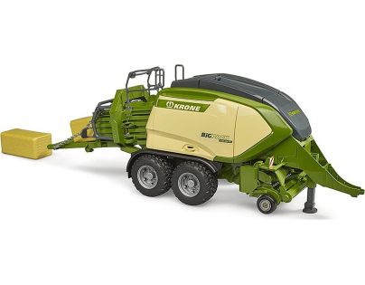Bruder 2033 Krone Big Pack 1290 HDP VC s 2 hranatými balíkmi sena 1:16