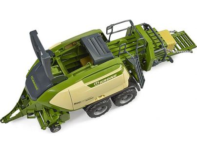 Bruder 2033 Krone Big Pack 1290 HDP VC s 2 hranatými balíkmi sena 1:16