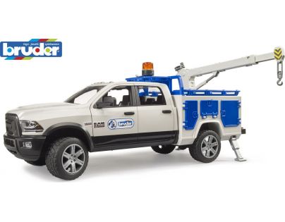 Bruder 2509 Servisné vozidlo RAM 2500 s otočným svetelným majákom 1:16