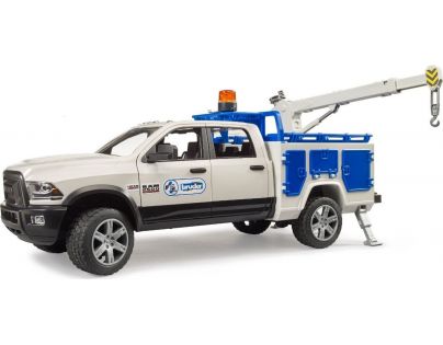 Bruder 2509 Servisné vozidlo RAM 2500 s otočným svetelným majákom 1:16