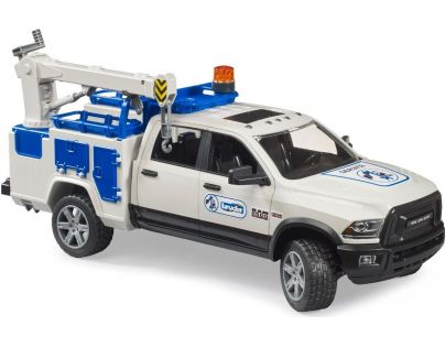 Bruder 2509 Servisné vozidlo RAM 2500 s otočným svetelným majákom 1:16