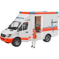 Bruder 2536 Mercedes Benz Sprinter sanitka s figurkou - Poškodený obal 3