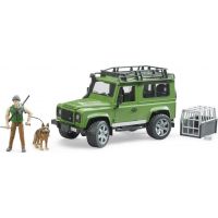 Bruder 2587 Land Rover lesník a pes s výstrojí 1:16 2