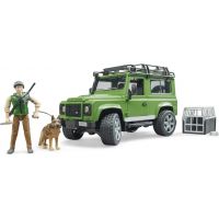 Bruder 2587 Land Rover lesník a pes s výstrojí 1:16 6