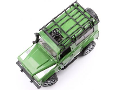 Bruder 2587 Land Rover lesník a pes s výstrojí 1:16