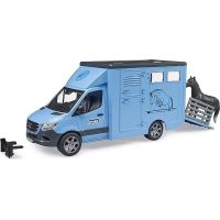 Bruder 2674 Mercedes Benz Sprinter preprava koní 1:16 - Poškodený obal