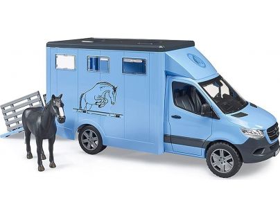 Bruder 2674 Mercedes Benz Sprinter preprava koní 1:16