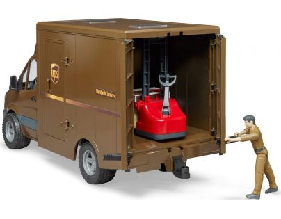Bruder 2678 Mercedes Benz Sprinter UPS s príslušenstvom 1:16