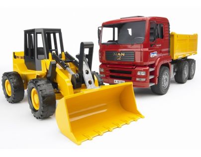 Bruder 02752 Man sklápačka a nakladač 1:16