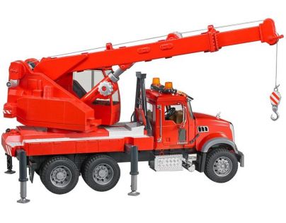 Bruder 2826 Mack Autožeriav Hasiči